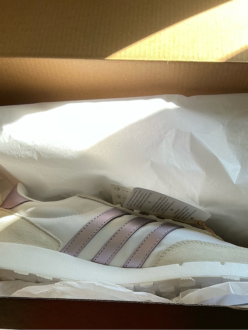 Women’s Adidas Samba OG White/Frosted Purple